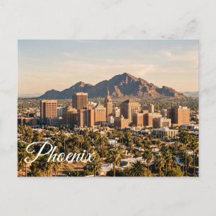 Postal Viaje vintage a Phoenix Arizona