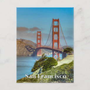 Postal Viaje vintage de San Francisco California