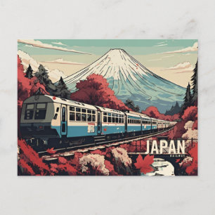 Postal viaje vintage Kioto Japón Templo Fotografía