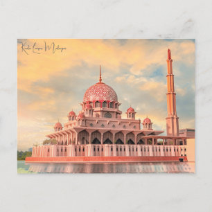 Postal viaje vintage Kuala Lumpur Malasia Skyscraper