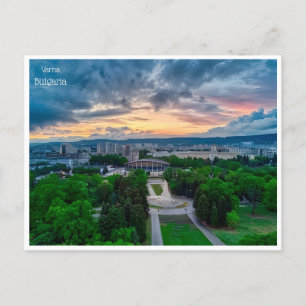 Postal viaje vintage varna bulgaria CITY Bulgarie retro