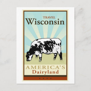 Postal Viaje Wisconsin