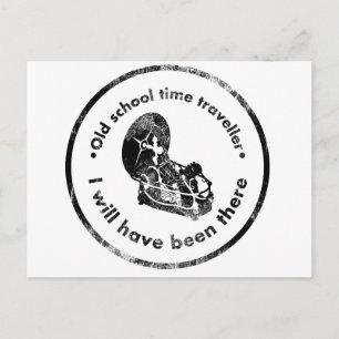 Postal Viajero de la vieja escuela