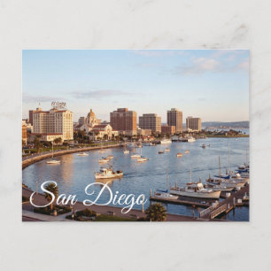 Postal Viajero Vintage San Diego California