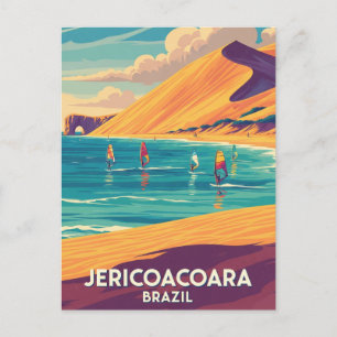 Postal Viajeros de Jericoacoara Brasil