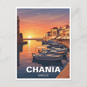 Postal Viajes a Chania Grecia