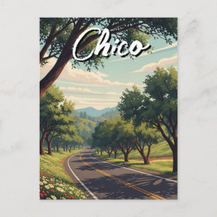 Postal Viajes a Chico California