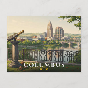 Postal Viajes a Columbus Ohio