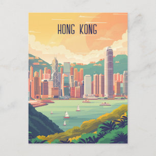 Postal Viajes a Hong Kong