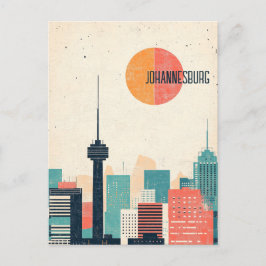 Postal Viajes a Johannesburgo Sudáfrica