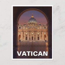 Postal Viajes a la Ciudad del Vaticano de St Peters