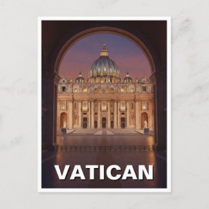 Postal Viajes a la Ciudad del Vaticano de St Peters