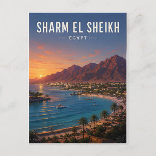 Postal Viajes a la costa del Mar Rojo en Sharm El Sheikh