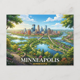 Postal viajes a minneapolis minnesota 