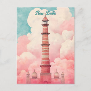 Postal Viajes a Nueva Delhi India