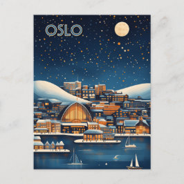 Postal Viajes a Oslo Noruega