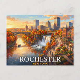 Postal Viajes a Rochester Nueva York