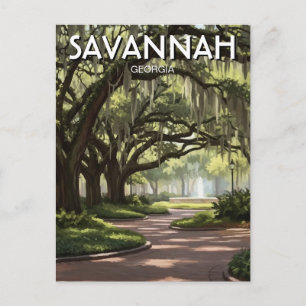 Postal Viajes a Savannah Georgia