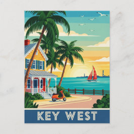 Postal Viajes al Oeste de Florida