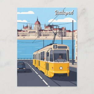 Postal Viajes al Parlamento de Budapest Hungría