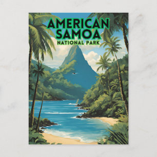 Postal Viajes al Parque Nacional de Samoa Americana