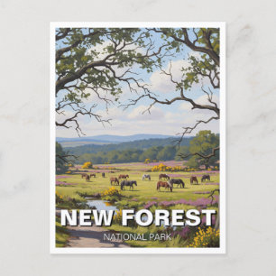 Postal Viajes al Parque Nacional del Nuevo Bosque