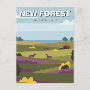 Postal Viajes al Parque Nacional del Nuevo Bosque