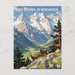 Postal Viajes al Parque Nacional Mercantour de Francia