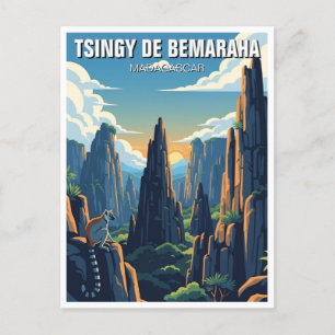Postal Viajes al Parque Nacional Tsingy de Bemaraha