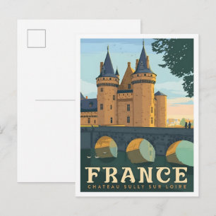 Postal Viajes Antiguos Francia 