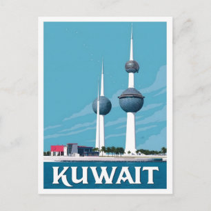 Postal Viajes Antiguos Kuwait