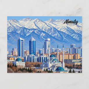 Postal Viajes de Almaty Kazajistán