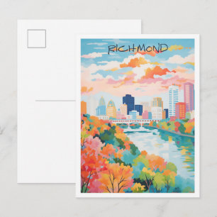 Postal Viajes de Arte en Richmond Virginia