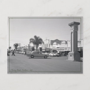 Postal Viajes de Australia de época editables de los años