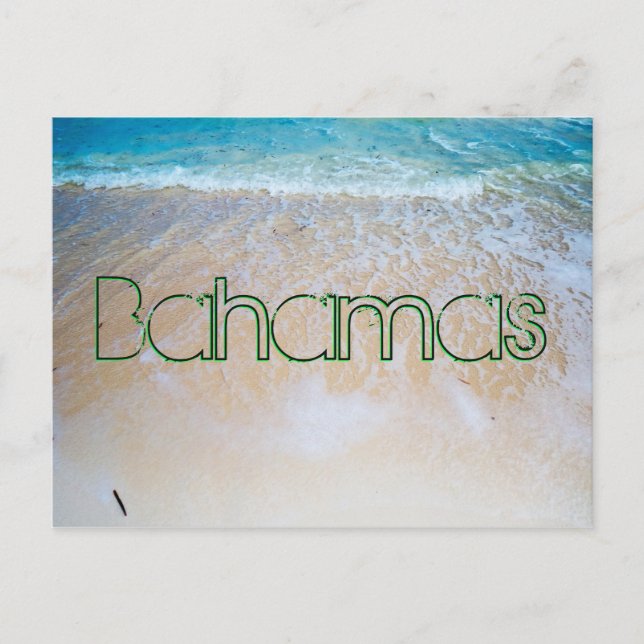 Postal Viajes de Bahamas (Anverso)