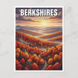 Postal Viajes de Berkshires Massachusetts