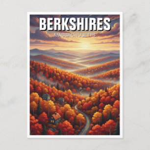 Postal Viajes de Berkshires Massachusetts