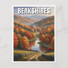 Postal Viajes de Berkshires Massachusetts