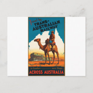 Postal Viajes de cosecha Australia