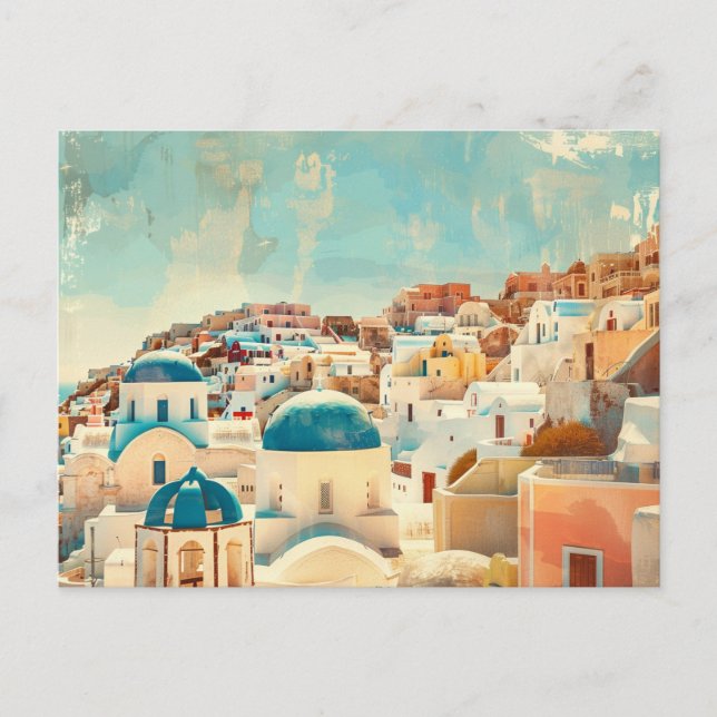 Postal Viajes de cosecha en Grecia (Anverso)