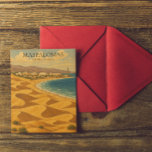 Postal Viajes de cosecha Maspalomas, dunas de Gran Canari<br><div class="desc">Envíe el sol con esta postal de arte de estilo vintage de Maspalomas, Gran Canaria, que cuenta con dunas de arena icónicas y un faro histórico. Un gran placer para los viajeros de las islas canarias, coleccionistas y amantes del arte retro de los viajes en España. haz que este recuerdo...</div>