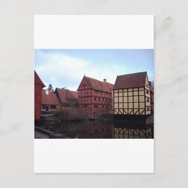 Postal Viajes de Dinamarca (Anverso)