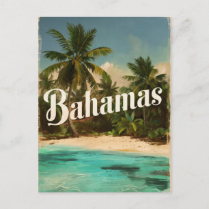 Postal Viajes de época Bahamas