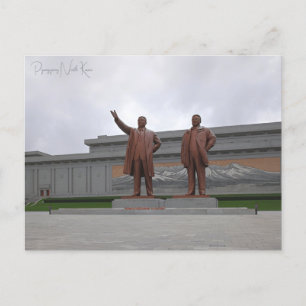 Postal Viajes de época en Pyongyang Norcorea Vacaciones