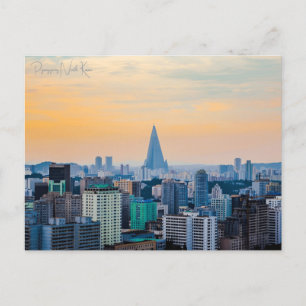 Postal Viajes de época en Pyongyang Norcorea Vacaciones