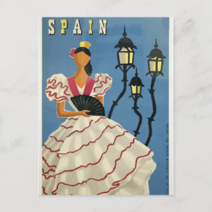 Postal Viajes de época España
