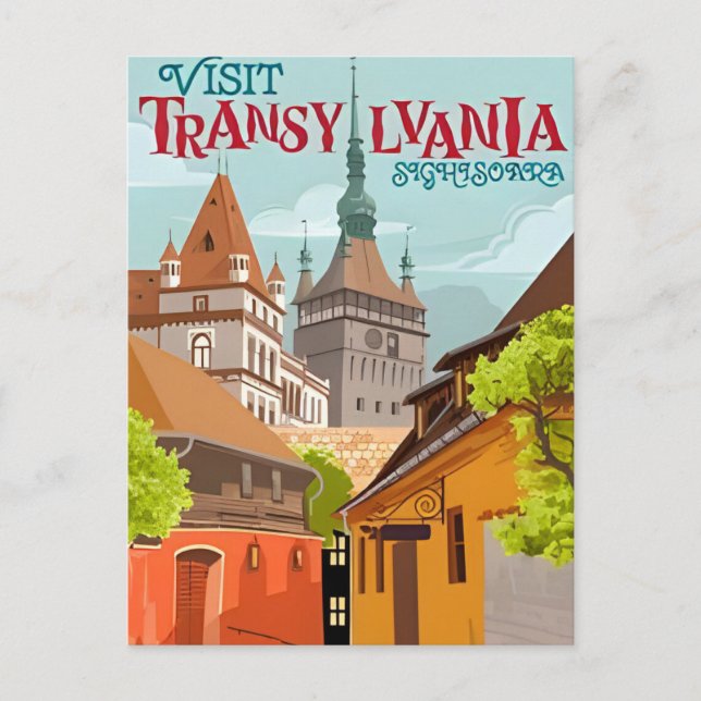 Postal Viajes de época Rumania Constanta Transylavania (Anverso)