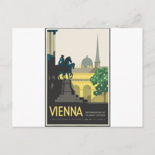Postal Viajes de época Viena