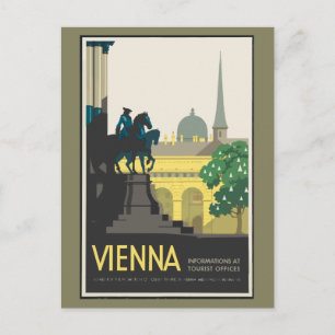 Postal Viajes de época Viena