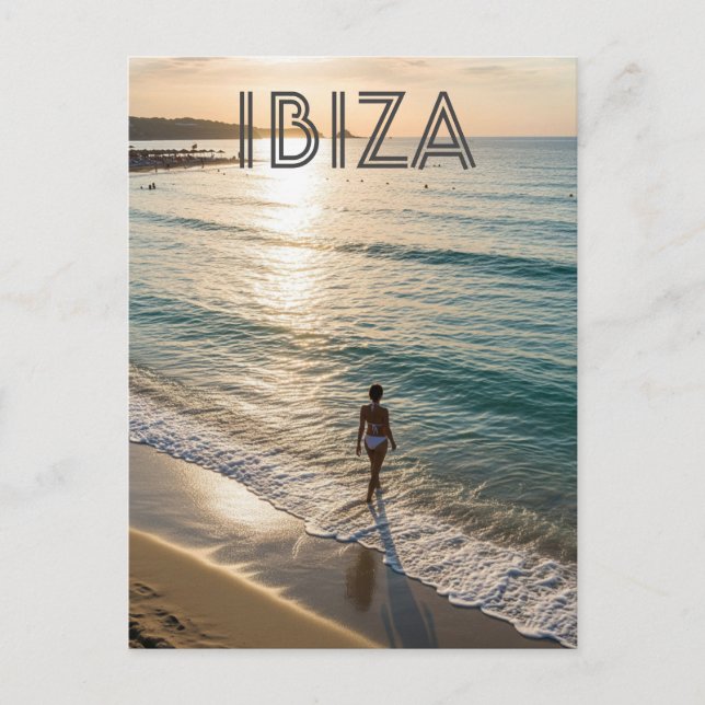 Postal Viajes de España en Ibiza (Anverso)